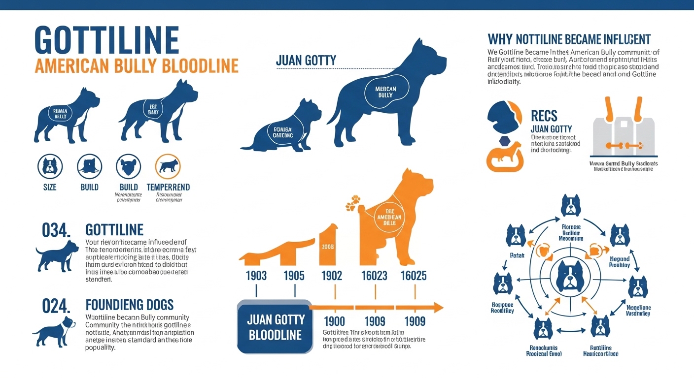 The Gottiline American Bully: Most Famous Bloodline Explained